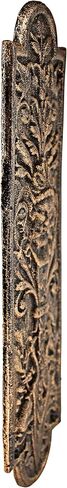 Design Toscano Greenman Iron Door Plate, Bronze in Saudi Arabia