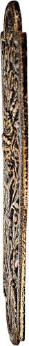 Design Toscano Greenman Iron Door Plate, Bronze in Saudi Arabia
