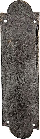 Design Toscano Greenman Iron Door Plate, Bronze in Saudi Arabia