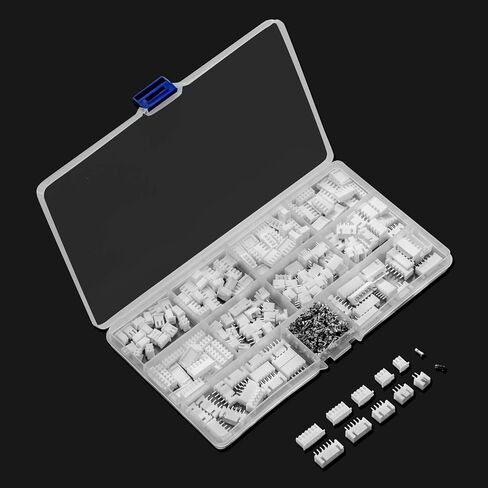 Litorange 500 قطعة 2.54 مم 2/3/4/5/6 دبوس الإسكان JST محول كابل موصل المقبس ذكر وأنثى JST-XH طقم موصل مع مجموعة موصل طرفية دبوس أنثى in Kuwait