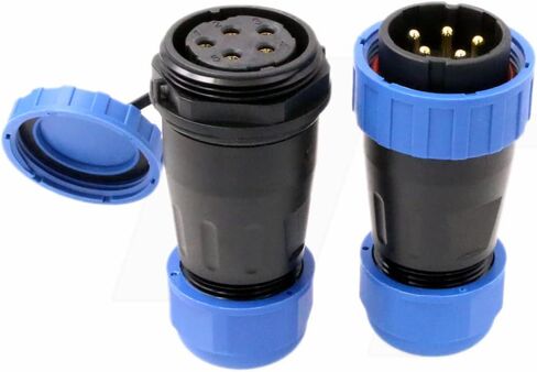TY28 2 Pin 45A Aviation Waterproof Power Connector Male Female Cable Plug Socket Screw-Crimp Solder-Free Quick-Disconnect for Outdoor Solar Truck Device in Saudi Arabia