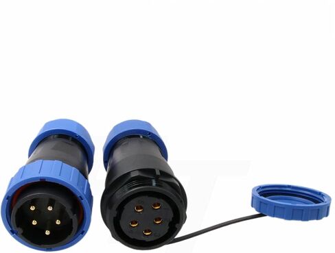 TY28 2 Pin 45A Aviation Waterproof Power Connector Male Female Cable Plug Socket Screw-Crimp Solder-Free Quick-Disconnect for Outdoor Solar Truck Device in Saudi Arabia