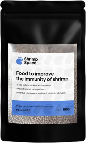 Shrimp Food Pellets Aquarium Shrimp Food, Freshwater Shrimp Supplies, Neocaridina Shrimp Food Pellets 1.75 oz (50 g) (Complete) in Saudi Arabia