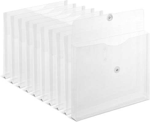 Staples Poly Envelopes w/ Side Opening, Letter, Clear, 10/Pac in Saudi Arabia