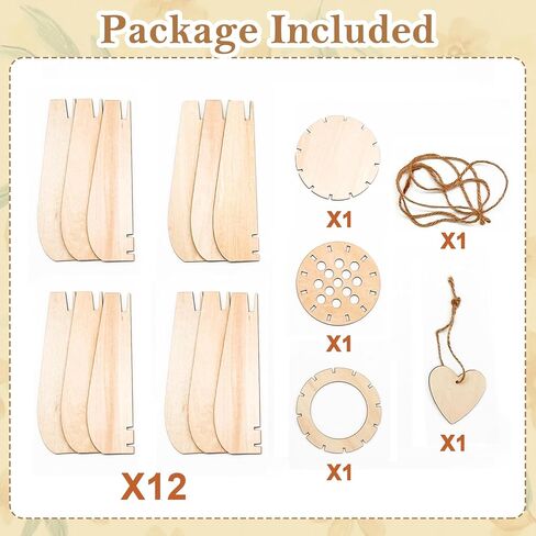 Vase for Splice Flowers, Wooden Puzzle Vase for Splice Bouquet Building Set, Gift for Botanical Lovers in Kuwait