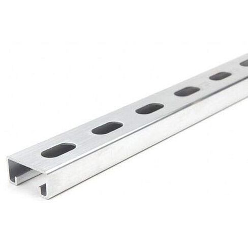 Strut Channel, 5 ft. L, Aluminum, 14 Gauge (2 Pieces) in Kuwait