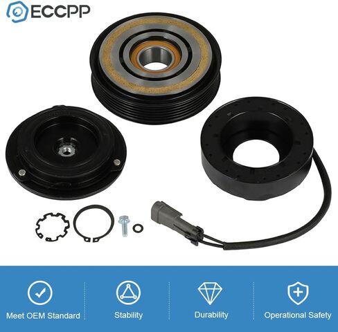 ECCPP AC Clutch 2012-2015 for Ford Explorer 2.0L 2013-2016 for Lincoln MKT 2.0L Fast Cooling AC Compressor Clutch in Saudi Arabia