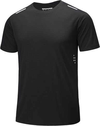 Magcomsen Mens Rash Guard Short Sleeve Upf 50+ Sun UV Dry Dry Terts Workout Swim Running T-Shirt in Saudi Arabia