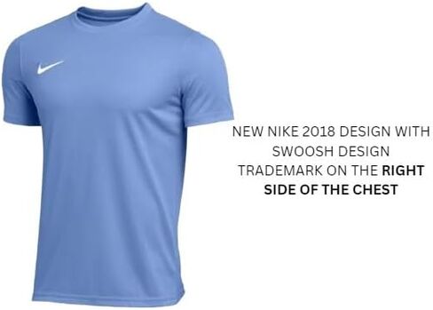 Nike Men's Park Short Sleeve T Shirt (Crimson, Large) in Kuwait