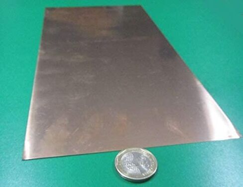 510 Phosphorus Bronze Shim .010" Thick x 6.00" Width x 12.00" Length 1 Pc in Kuwait