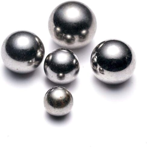 Ball Bearings, Precision Bearing Steel Ball, 17/18/19/20/21/22.225mm, Solid Round Steel Ball(22.225mm [1kg]) in Kuwait