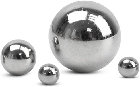 Ball Bearings, Precision Bearing Steel Ball, 17/18/19/20/21/22.225mm, Solid Round Steel Ball(22.225mm [1kg]) in Kuwait