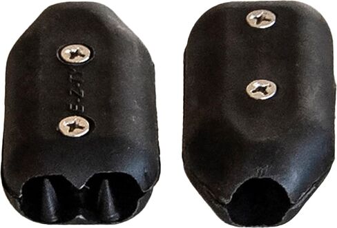 E-Z -TY 1/2 Inch (12/13 mm) Reusable Rope Clamps Black - TWO (2) PACK in Kuwait