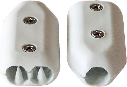 E-Z -TY 1/2 Inch (12/13 mm) Reusable Rope Clamps Black - TWO (2) PACK in Kuwait