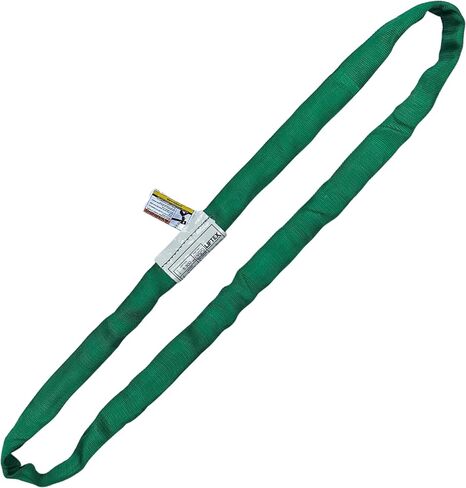 LIFTEX® | Dual-Cover Polyester Endless Round Sling | Made in USA | Heavy Duty Lifting Sling | Lifting Rigging Moving Towing Hoisting (ENR8 Orange | 25000 lbs Vertical, 12 FEET) in Saudi Arabia