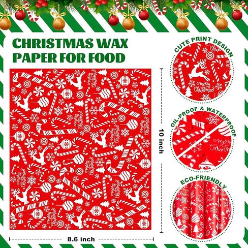 100pcs العودة إلى أوراق ورق الشمع المدرسية للطعام ، ورق الشمع لرفوف شطيرة الغذاء لفائف لذيذة لذيذة ، وبطانات سلة النزهة المقاومة للزيت مع المطبخ مصنوعة يدويًا in Kuwait