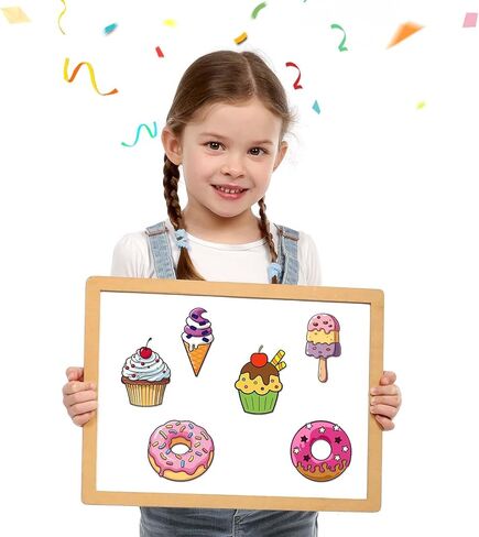 Sanixin 30 pcs عيد الأب DIY Crafts Magnets Kit Color Your Happy Foder's Day Magnet لأفضل Dad DIY تلوين الحلي المغناط in Kuwait