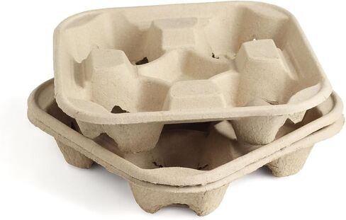 Bluetable 4 كوب 8 أوقية. - 32 أوقية. (300 حزمة) للكؤوس المتاح ، أو حاملة التسليم - لمشروبات القهوة أو حامل مشروب مثلج ألياف مصبوب [300 علبة] in Kuwait