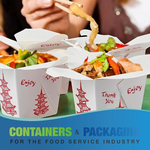 400 Pack 16oz Chinese Pagoda Paper Pail,Disposable Paper Take out Containers Chinese Food Boxes for Picnic, Restaurants, Theme Party Favors Decorations & Food Pail Party Favor in Saudi Arabia