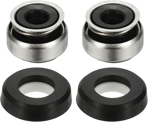 PATIKIL Mechanical Seal Kit, 2 Pcs 25mm / 1 Inch Gas Water Pump Replace Mechanical Shaft Seal Replacements Kit in Saudi Arabia