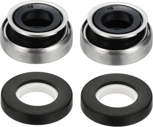 PATIKIL Mechanical Seal Kit, 2 Pcs 25mm / 1 Inch Gas Water Pump Replace Mechanical Shaft Seal Replacements Kit in Saudi Arabia