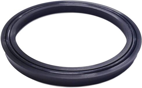 3 3/8 "× 3 3/4" × 3/16 "ختم مكبس/قضيب محمّل U-cup ، شفة مستقيمة مربعة 95 Duro TPU shell w/70 duro o-ring in Kuwait