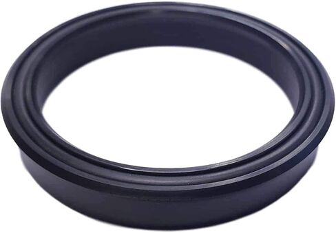 3 3/8 "× 3 3/4" × 3/16 "ختم مكبس/قضيب محمّل U-cup ، شفة مستقيمة مربعة 95 Duro TPU shell w/70 duro o-ring in Kuwait