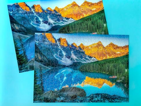500 Piece Puzzles for Adults - Difficult Jigsaw Puzzles for Adults Challenging - Picnic Kittens and Donuts in Kuwait