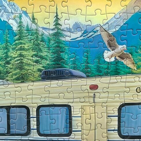 500 Piece Puzzles for Adults - Difficult Jigsaw Puzzles for Adults Challenging - Picnic Kittens and Donuts in Kuwait