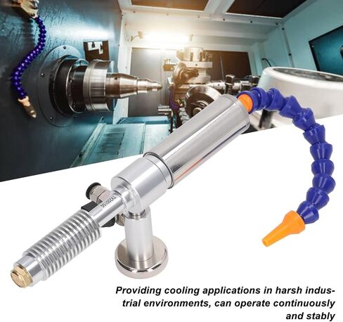 5Pcs Cold Air Dry Cooling Gun, Heat Sink Type Aluminum Alloy Cold Air Cooler Gun with Flexible Tube 6.9Bar 1100BTU in Saudi Arabia