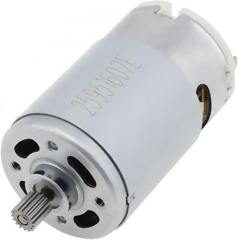 Cokyis RS555 DC Motor 16 Teath 24V 6300 دورة في الدقيقة حفر كهربائي محرك صغير مع 16 صندوق ترس عالي الأسنان للبراغي الكهربائي in Saudi Arabia