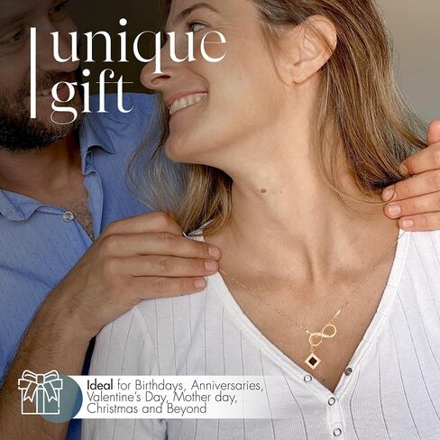 Nano Bible Infinity Necklace for Women – 925 Sterling Silver with Entire Holy KJV New Testament Engraved Pendant for Her – Religious Christian Jewelry Mothers Day Gift for Wife or Girlfriend in Kuwait