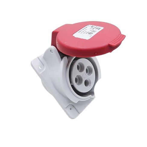 PKF16F434 415V Waterproof Concealed Italic Industrial Socket (16A 6h IP44 4P red) in Kuwait