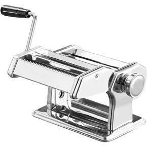 Multi-Functional Commercial Small Noodle Machine, Portable Stainless Steelmanual Noodle Machine for Home Use for Pasta, Dumpling Skin, Spaghetti, Fettuccini in Saudi Arabia