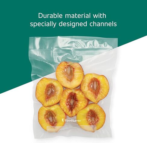 FoodSaver Quart Pre-Cut Vacuum Seal Bags, Easy Use Vacuum Storage Bags, Align to Seal and Tear to Open Vacuum Sealer Storage Bags, 43 Pack in Saudi Arabia