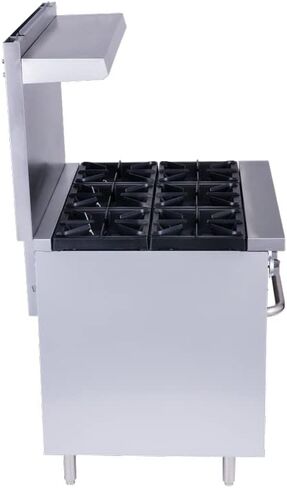 Kratos 36" Commercial Gas Range & Oven, 6 Burners and Full Size Oven, Natural Gas, 210,000 BTU Output, Freestanding Range for Restaurants (29Y-044-NAT) in Saudi Arabia