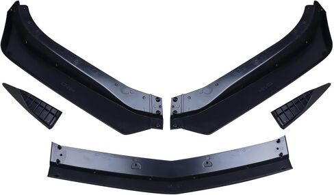 Front Bumper Lip Fit for 2016-2024 Chevy Camaro SS / 2019-2024 LS LT RS Splitter Spoiler Diffuser Protector Guard Wing Body Kit Air Dam Camaro Accessories (Glossy Black) in Saudi Arabia