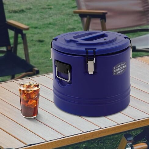 15L/30L Insulated Soup Bucket Commercial Hot and Cold Food Holding Container Catering Hot Box with Lid Restaurant, Cafeteria Food Cooler, Holding Time 6H in Saudi Arabia