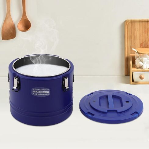 15L/30L Insulated Soup Bucket Commercial Hot and Cold Food Holding Container Catering Hot Box with Lid Restaurant, Cafeteria Food Cooler, Holding Time 6H in Saudi Arabia