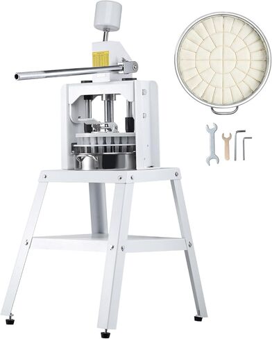 مقسم العجين Vevor ، 40pcs قاطع مقسم العجين اليدوي ، 1.06 أوقية - 4.94 أوقية قطع العجين مع 304 صينية الفولاذ المقاوم للصدأ والشفرة ، مقسم المعجنات للمخبز ، مطعم ، إعداد الطعام التجاري in Kuwait