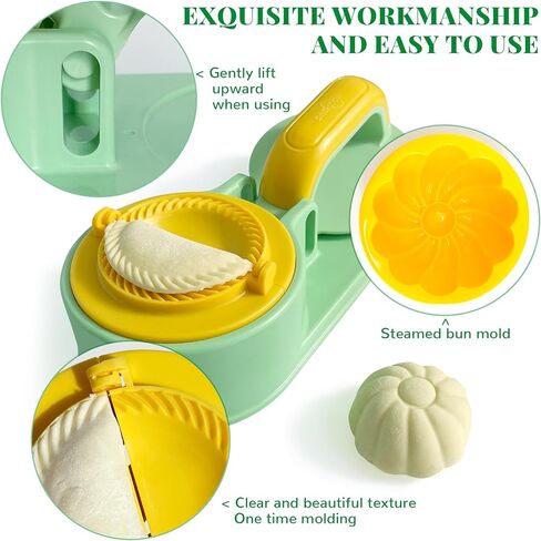 3 في 1 مطبعة صانع الزلاب ، مكبس العجين الجلد متعدد الوظائف DIY ، Make Make Making Make Making (Blue) in Kuwait