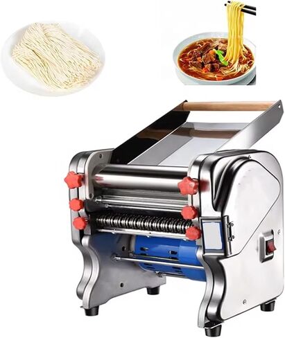 Home Multifunctional Electric Noodle Machine, 550Wautomatic Noodle Machine Full Stainless Steel Easy To Clean for Home Commercial Use (18Cm) in Saudi Arabia