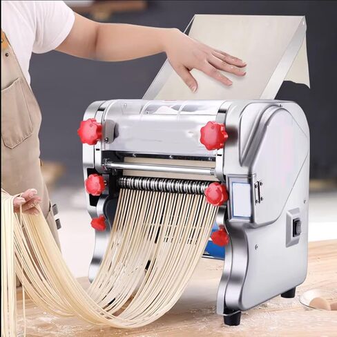 Home Multifunctional Electric Noodle Machine, 550Wautomatic Noodle Machine Full Stainless Steel Easy To Clean for Home Commercial Use (18Cm) in Saudi Arabia