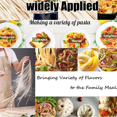 Home Multifunctional Electric Noodle Machine, 550Wautomatic Noodle Machine Full Stainless Steel Easy To Clean for Home Commercial Use (18Cm) in Saudi Arabia