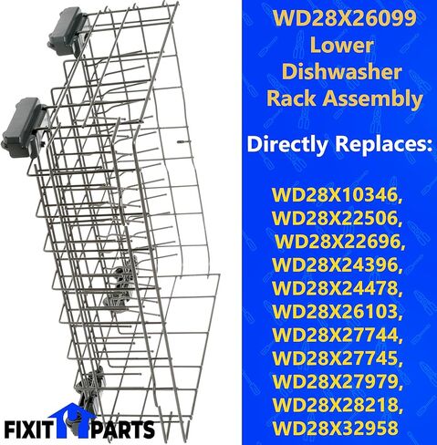 المورد المقيم في الولايات المتحدة - WD28X34744 WD28X26099 غسالة الصحون في مجموعة الصحون المتوافقة مع غسالات الصحون GE تحل محل WD28X10346 WD28X22506 WD28X22696 WD28X24478 WD28X2744 in Kuwait