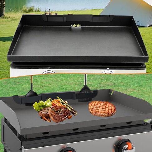 Blackstone Upgraded Rear Griddle Grease Catcher – BBQ Oil Drainer & Grease Funnel with Spatula Holder, Compatible Drain Kit for 36", 28", 22", and 17" Blackstone Griddles in Saudi Arabia