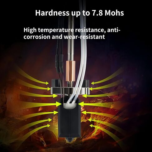 Heating Block Hot End Kit for Creativity K1C 3D Printer, Upgrade The Throat and Heating Block Hot End 3D Printing Accessories in Saudi Arabia