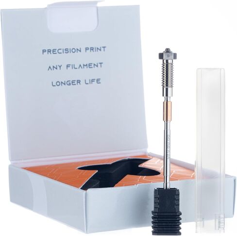 Diamondback Nozzles – Prusa Nextruder Compatible – Polycrystalline Solid Diamond Tip 3D Printer Nozzles, Improved Extrusion, Any Filament, Long Life, Wear Resistant, USA Made (0.4mm) in Saudi Arabia