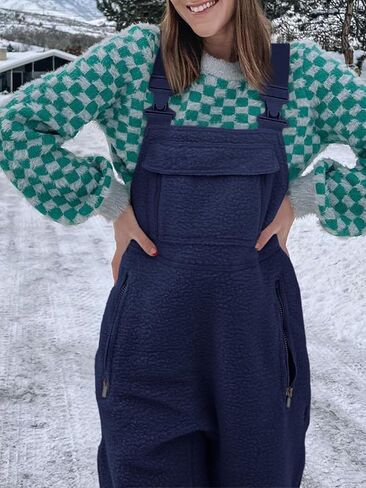 تونغمينغايون للسيدات اللطيف الصوف الزواج الشتاء الدافئ الدافئ بليخات غير رسمية مع جيوب سستة in Kuwait