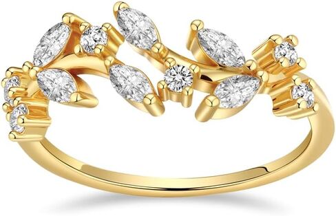 Gold Rings for Women Open Plated Gold Statement Ring Women Thin Dainty Adjustable Jewelry Gift for Mom Friend Lover in Kuwait